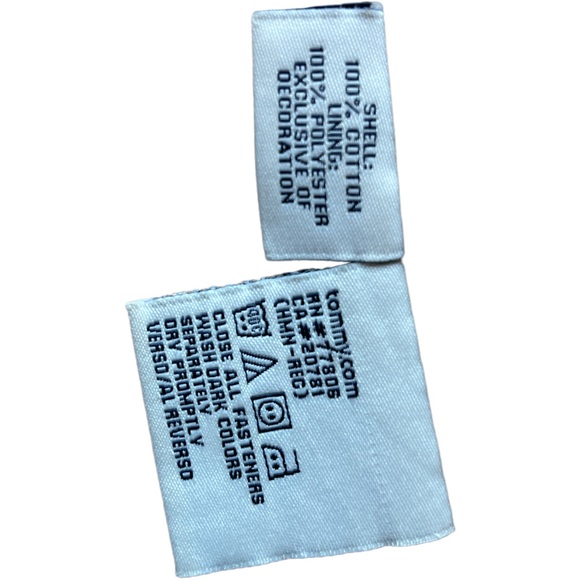 Tommy Hilfiger  100 percent cotton button down khaki jacket in size s. Womens - Picture 4 of 4